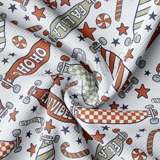 Christmas Bullet Textured Fabric AA1040