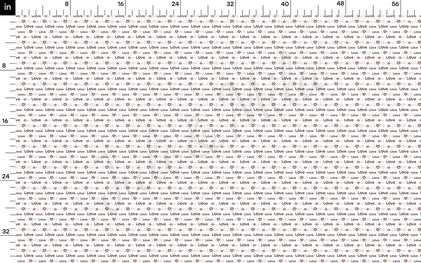 Valentines Day Bullet Textured Fabric AA1043
