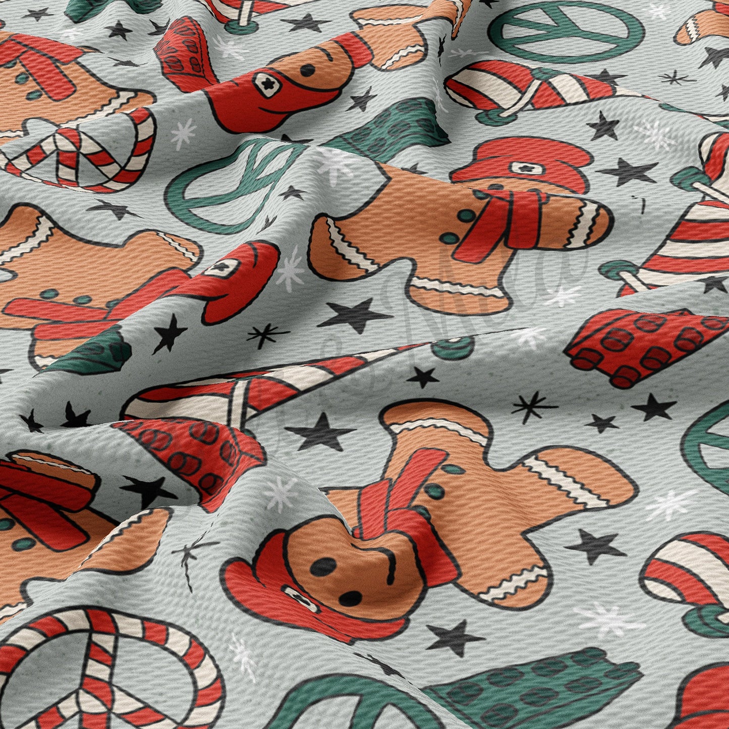 Christmas Bullet Textured Fabric AA1067