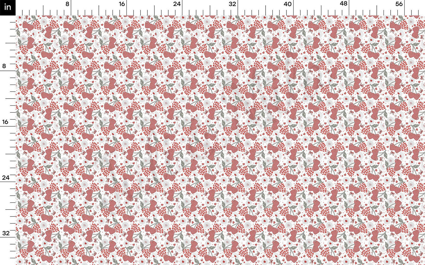 Valentines Day Bullet Textured Fabric AA1197