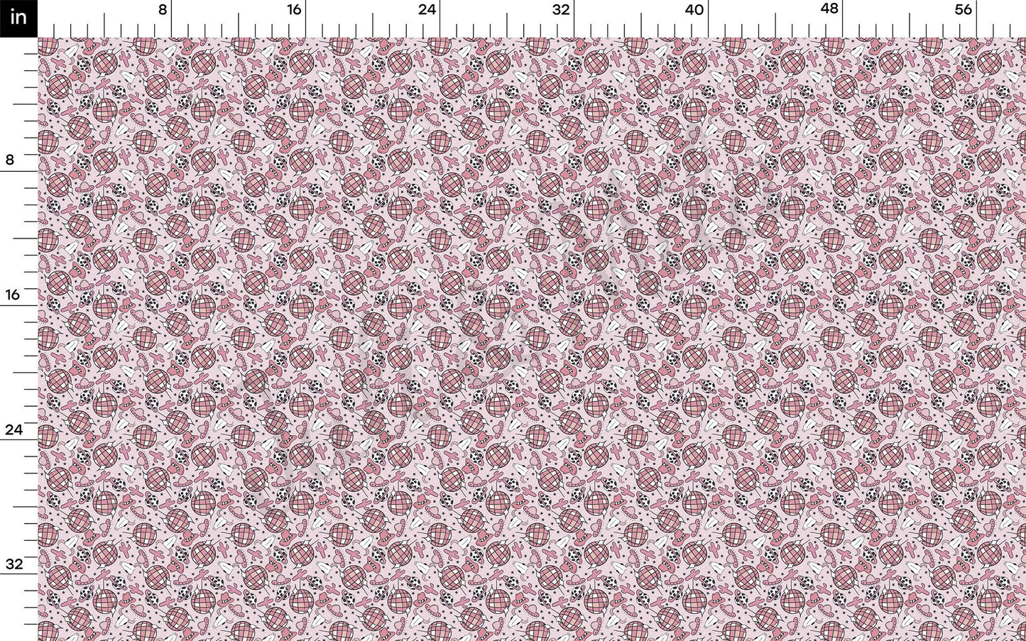 Western Bullet Textured Fabric AA1109
