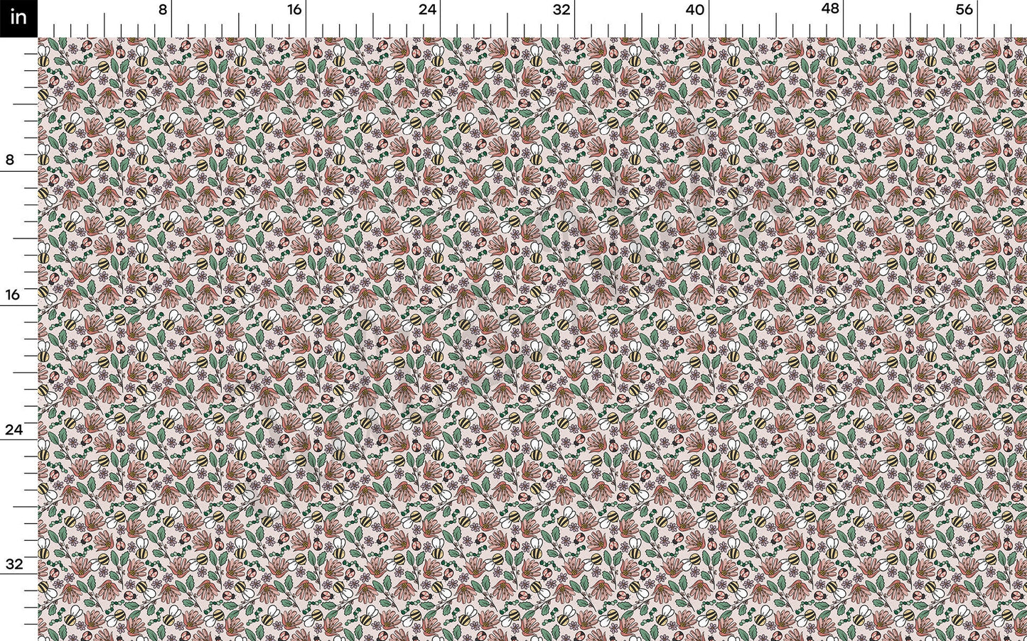 Bees Bullet Textured Fabric AA1122