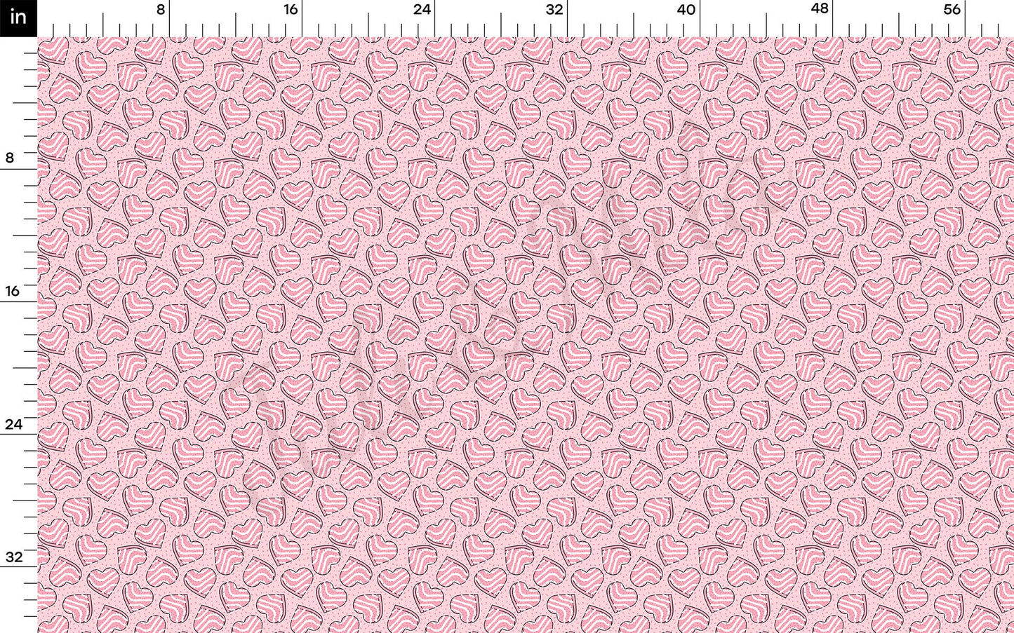 Valentines Day Bullet Textured Fabric AA1182