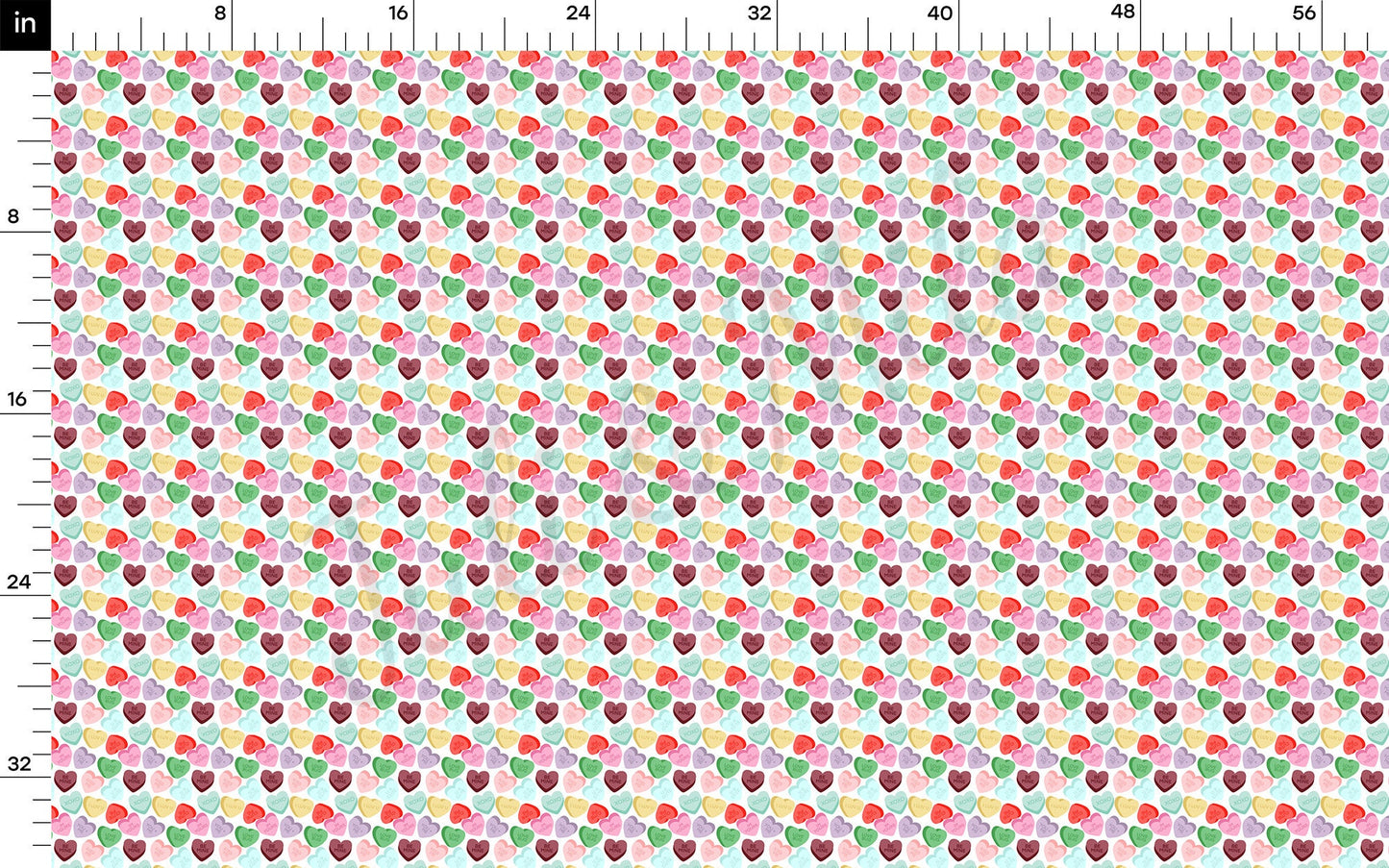 Valentines Day Bullet Textured Fabric AA1184