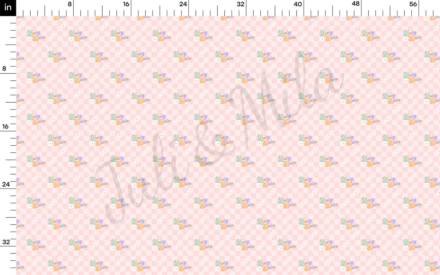 Lucky Babe St Patricks Day Bullet Fabric AA1190