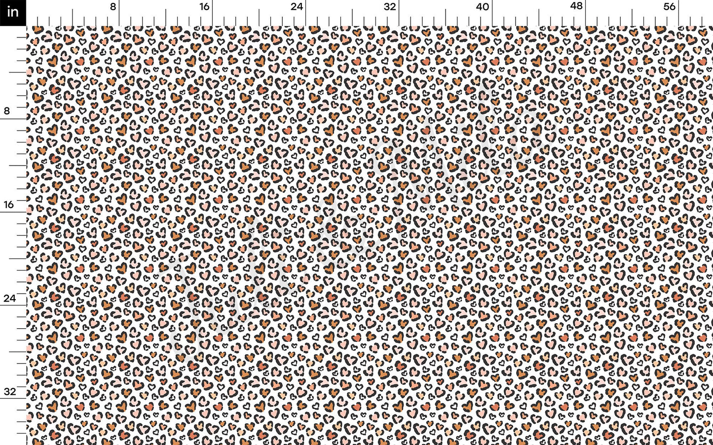 Valentines Day Bullet Textured Fabric AA1204