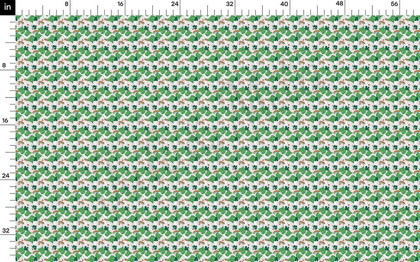 St. Patricks Day Bullet Textured Fabric AA1242