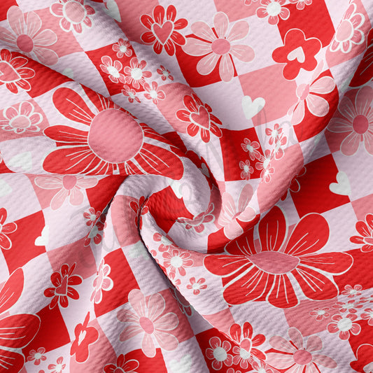 Valentines Day Bullet Textured Fabric AA1247