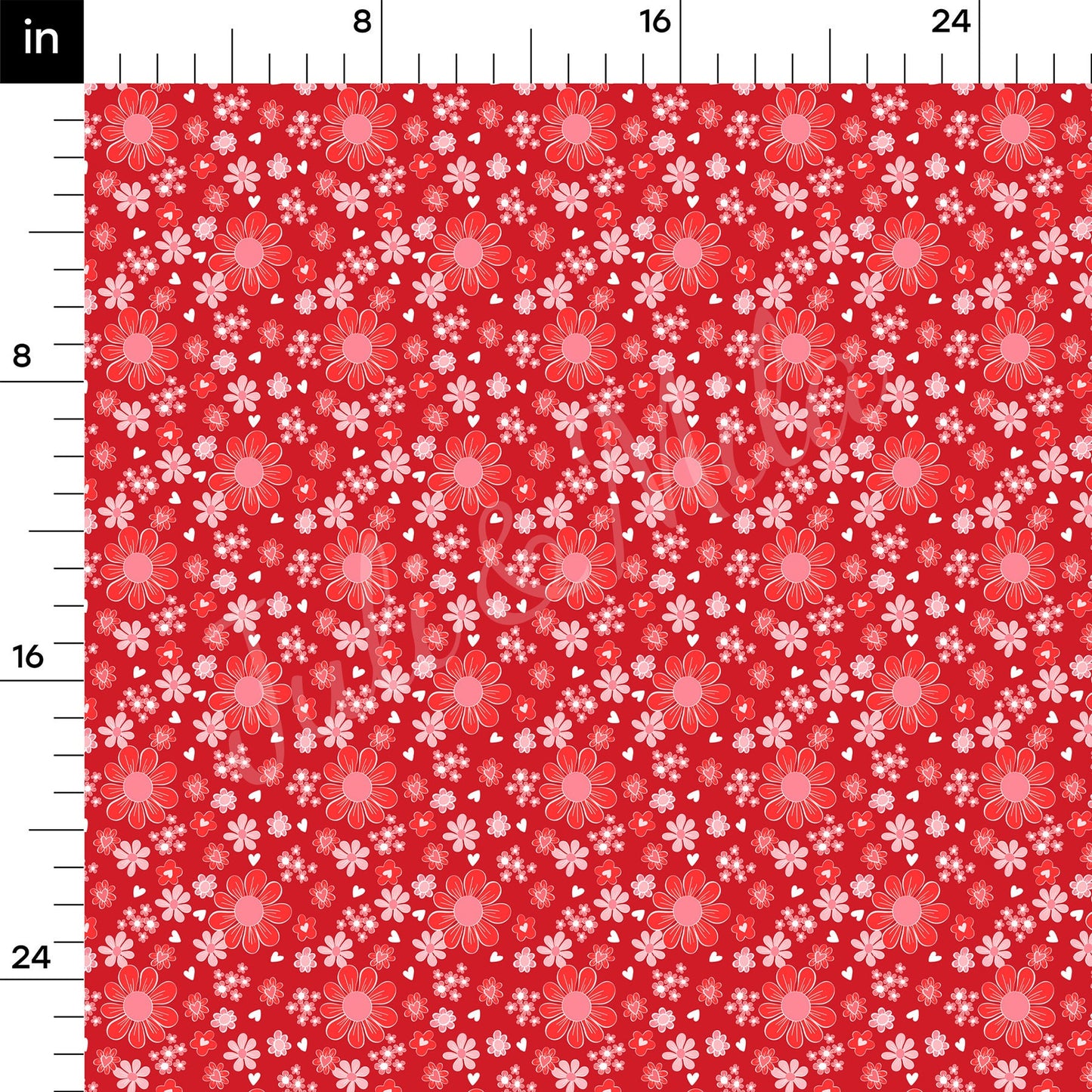 Valentines Day Bullet Textured Fabric AA1248