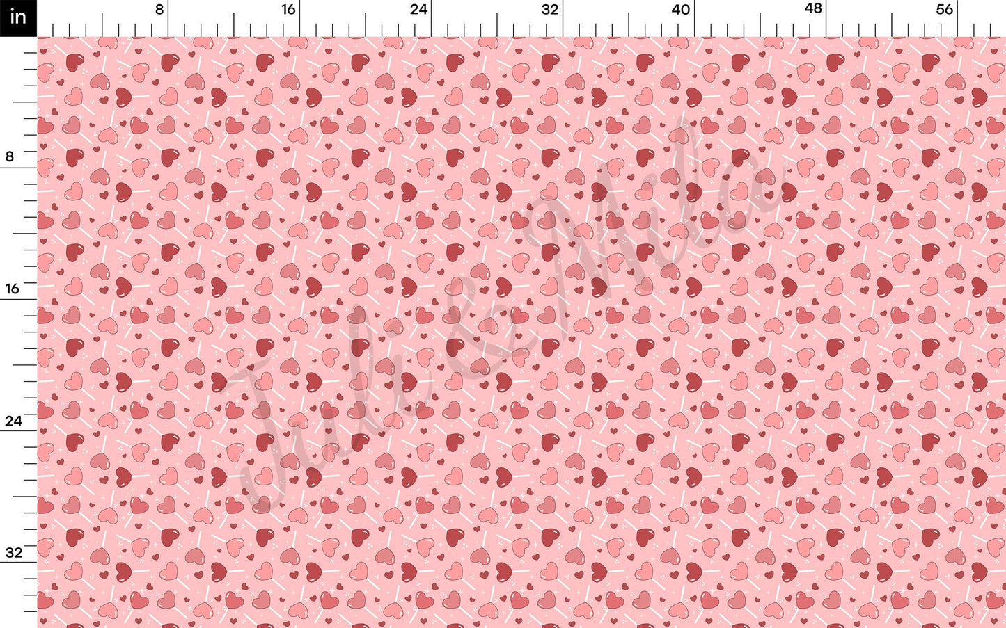 Valentines Day Bullet Textured Fabric AA1340