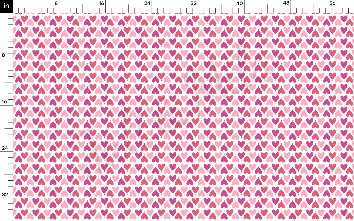 Valentines Day Bullet Textured Fabric AA1339