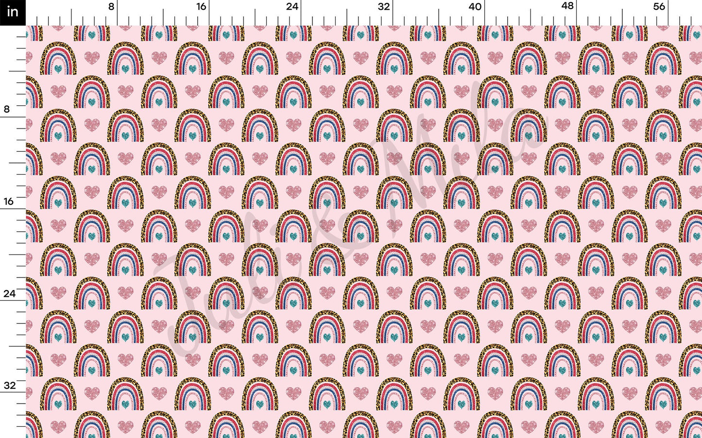Valentines Day Bullet Textured Fabric AA1345