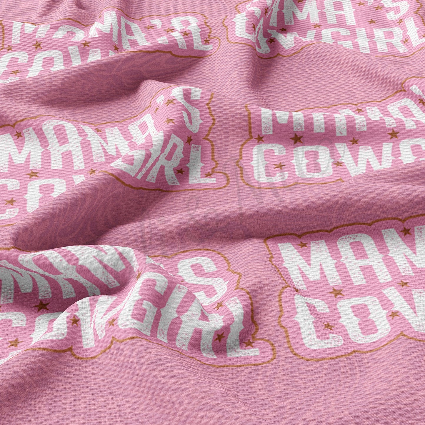 Mothers Cowgirl Bullet Textured Fabric AA1445