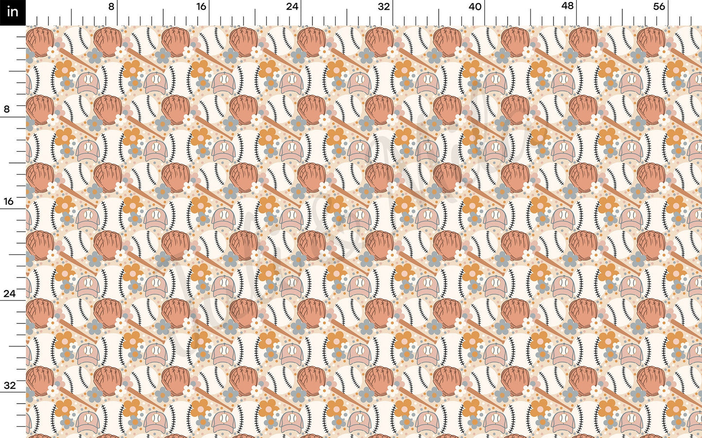 Baseball Bullet Textured Fabric AA1415