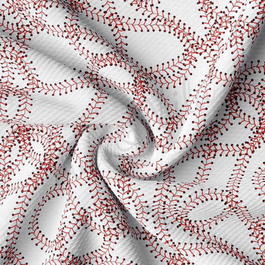 Baseball Bullet Textured Fabric AA1485