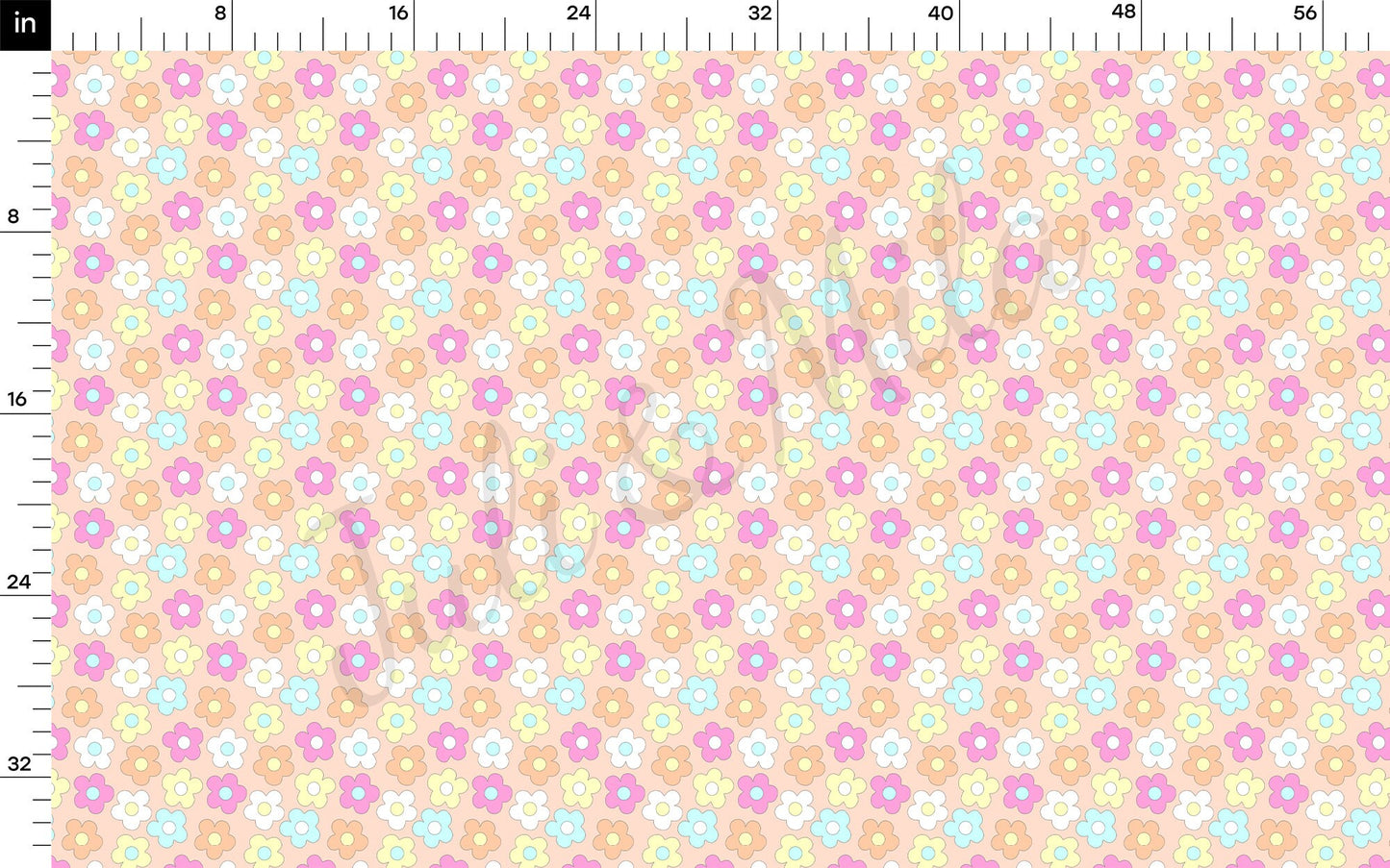 Floral Bullet Textured Fabric AA1500