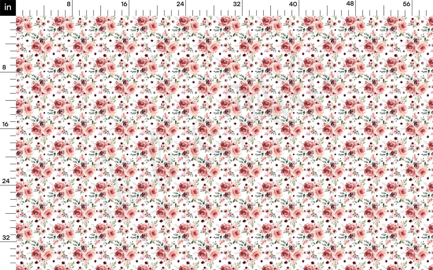 Floral Bullet Textured Fabric AA1529