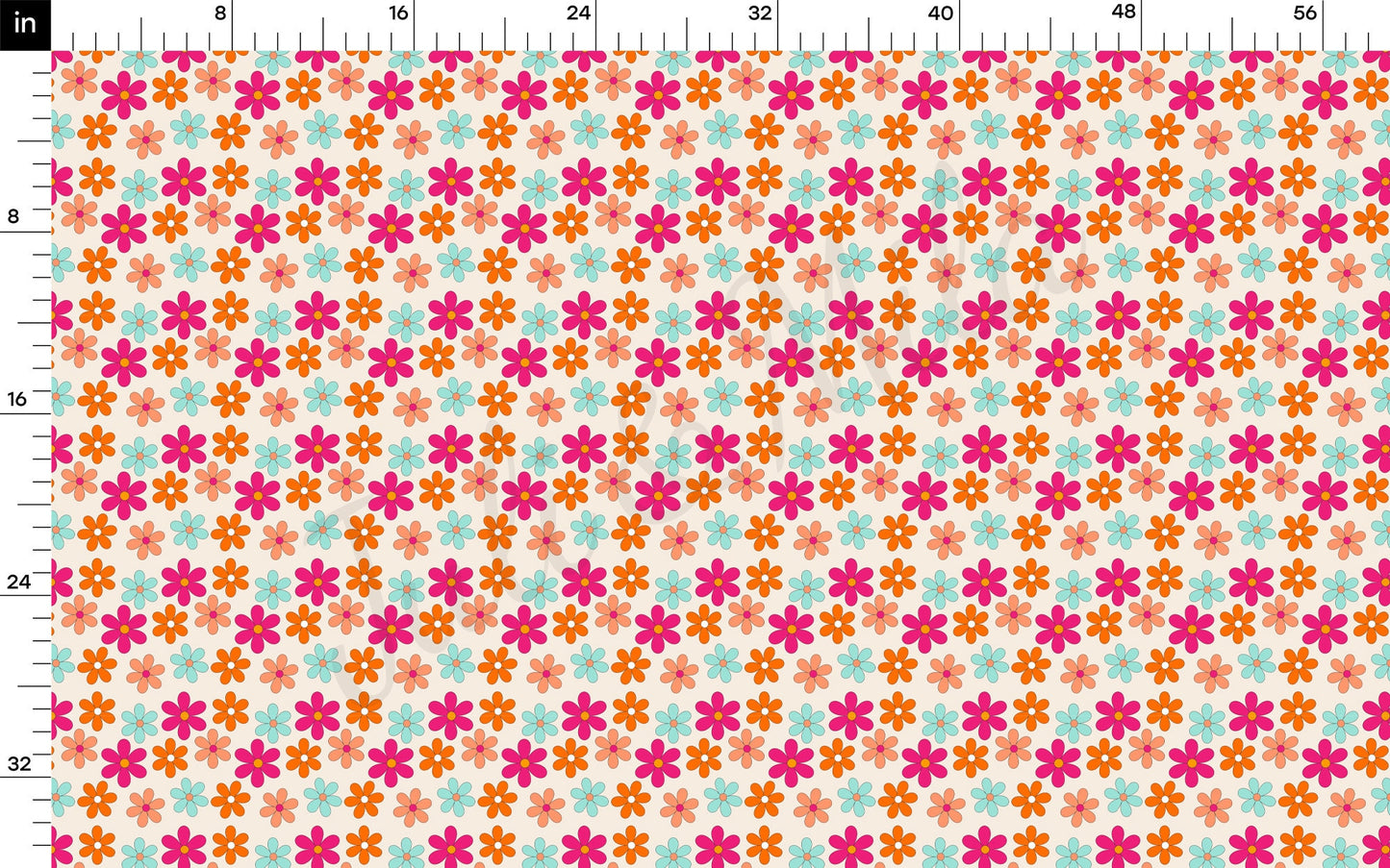 Floral Bullet Textured Fabric by the yard AA1570