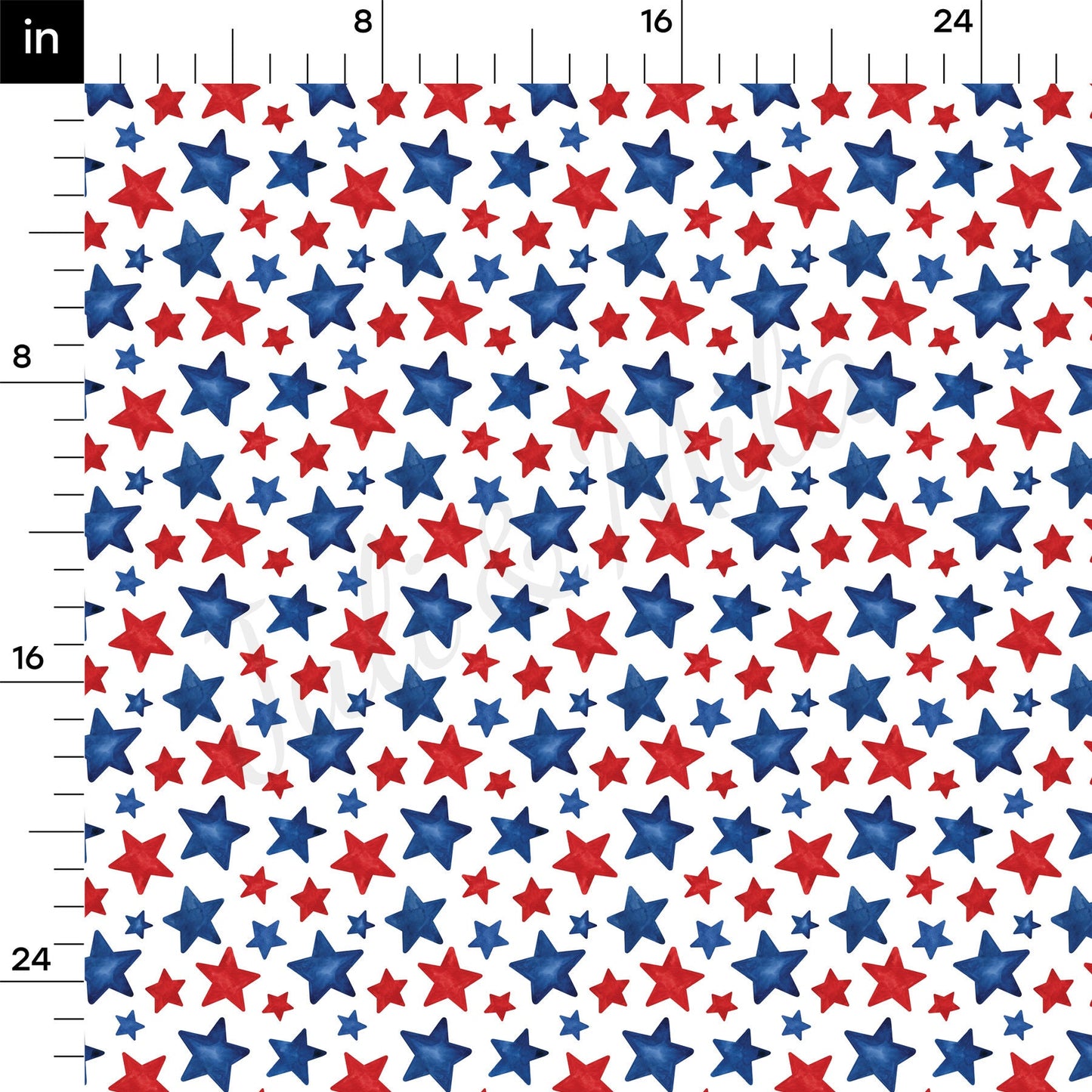 Patriotic 4th of July Bullet Textured Fabric by the yard AA1613