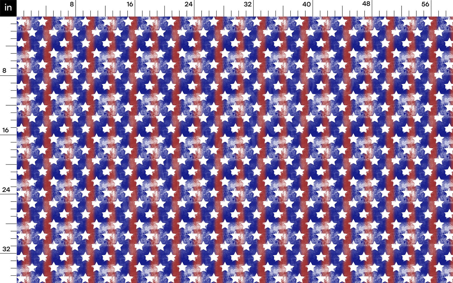 4th of July Patriotic Bullet Textured Fabric AA1526
