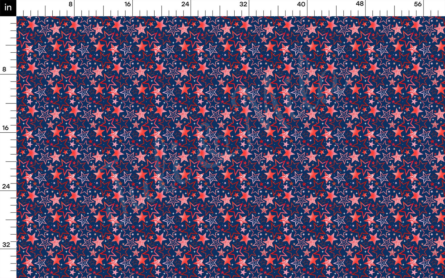 Patriotic 4th of July Bullet Textured Fabric AA1715