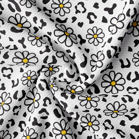 Floral Bullet Textured Fabric by the yard AA1572
