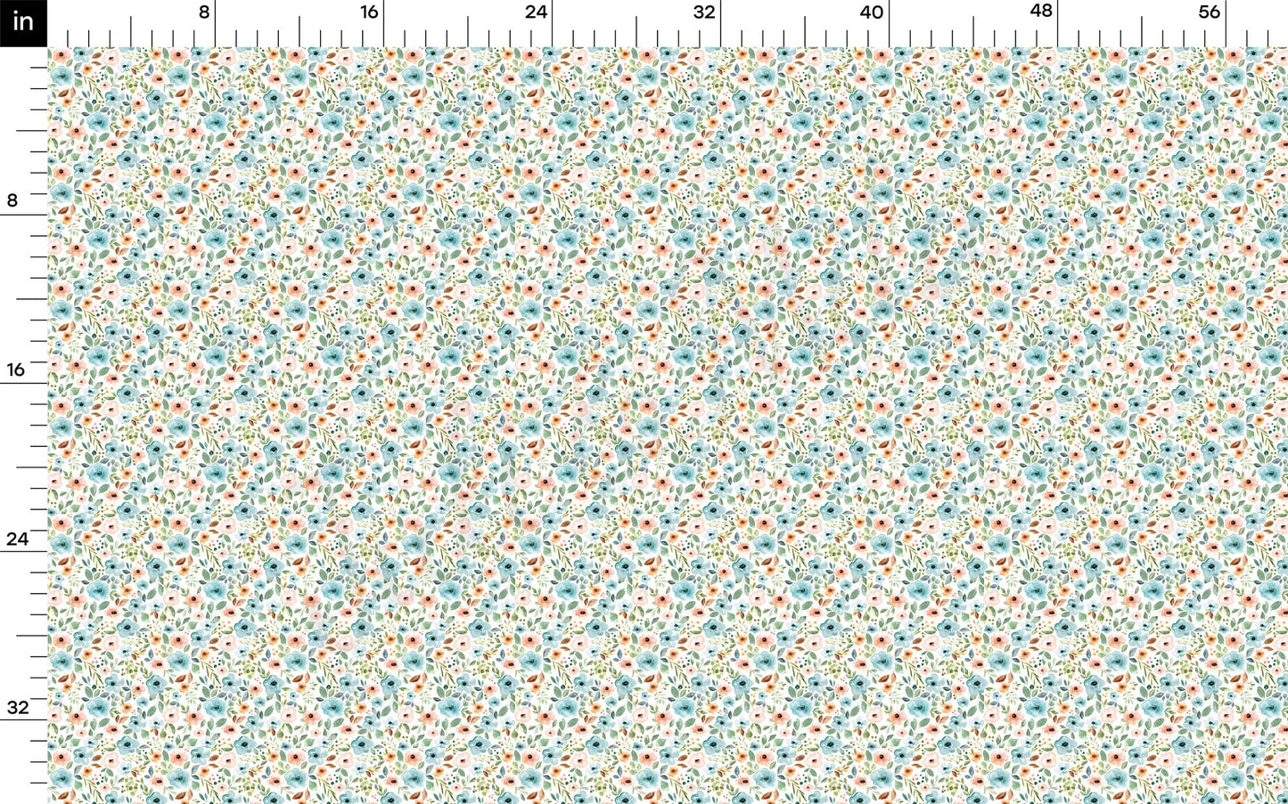 Floral l Bullet Textured Fabric by the yard AA1639