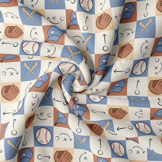 Baseball Rib Knit Fabric RBK1551