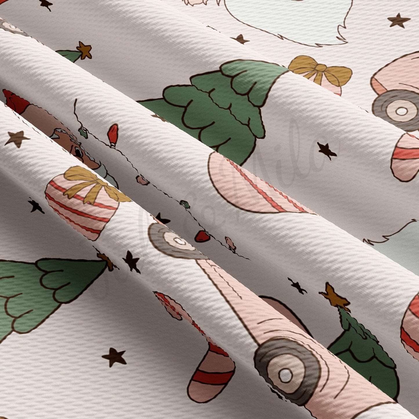 Christmas Bullet Textured Fabric AA1732