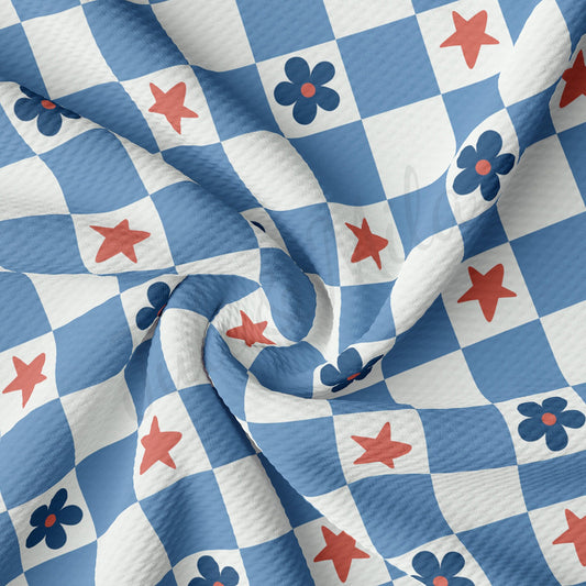 4th of July Bullet Textured Fabric AA1762