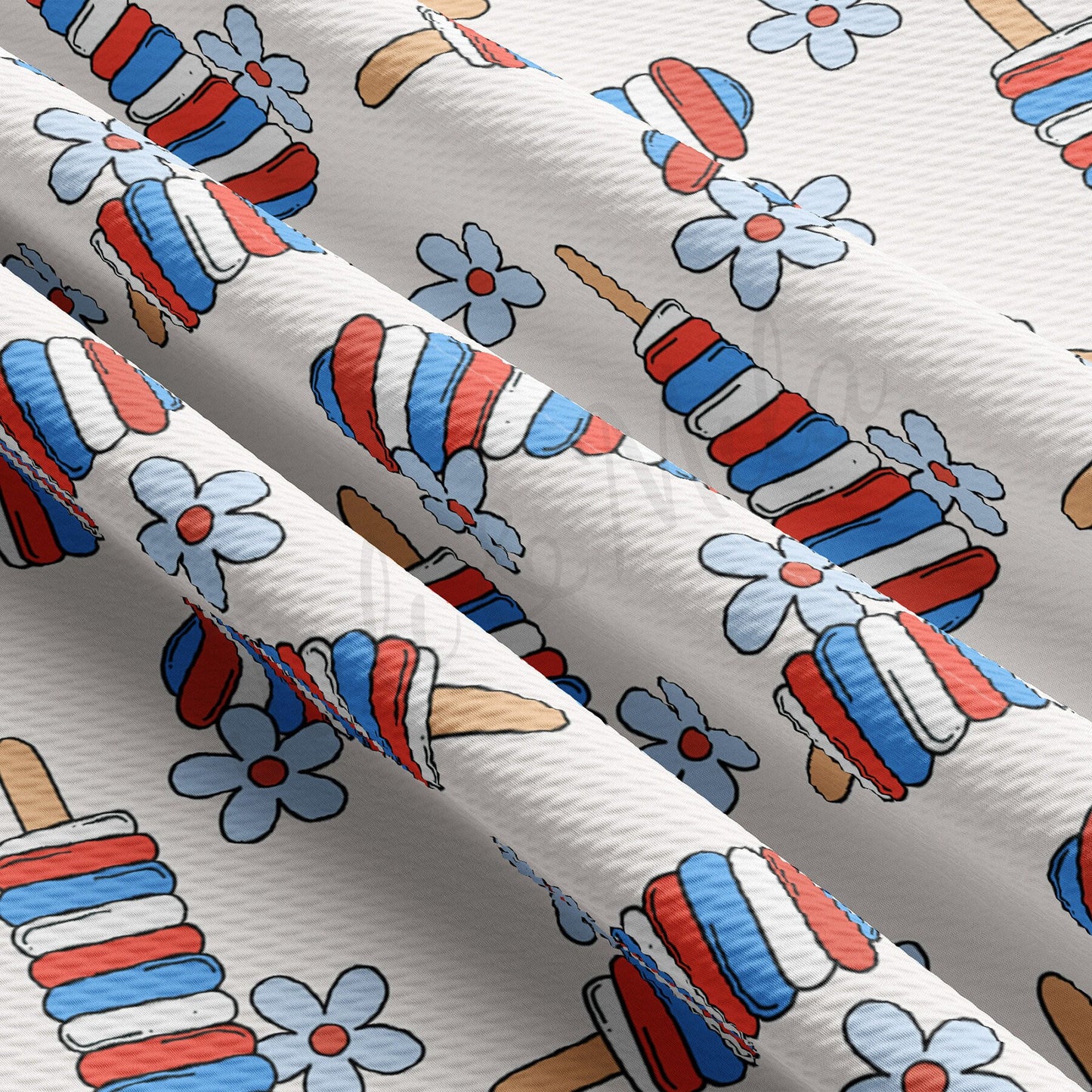 4th of July Bullet Textured Fabric AA1764