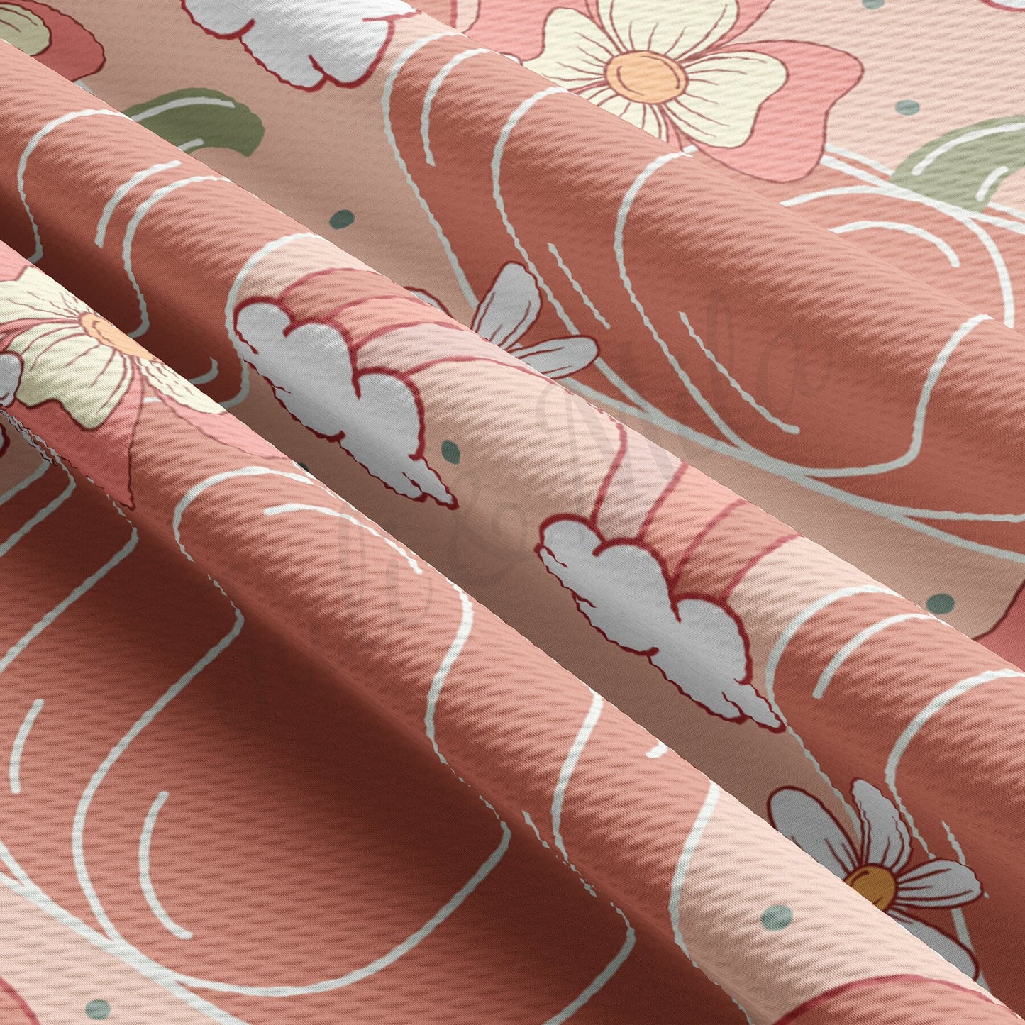 Fall Pumpkin Bullet Textured Fabric AA1769