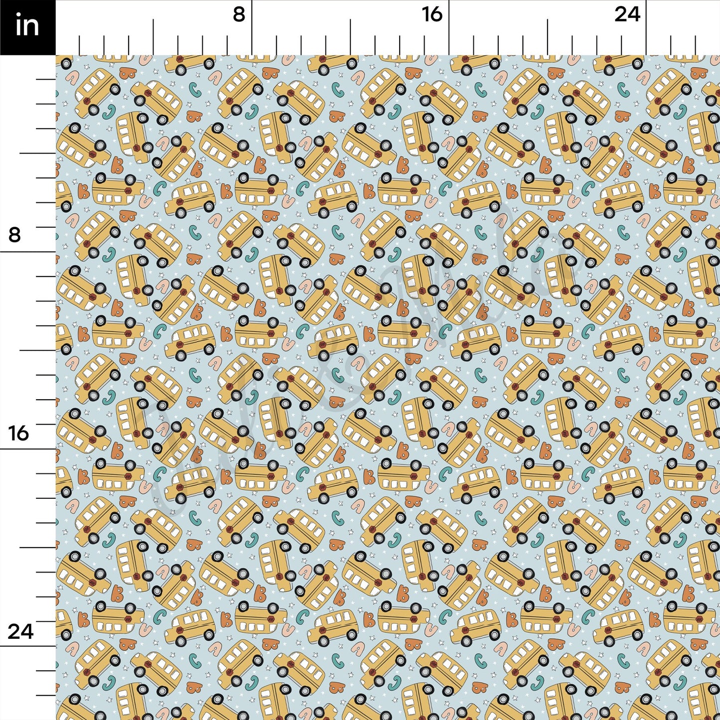 Back to School Bullet Textured Fabric AA1667