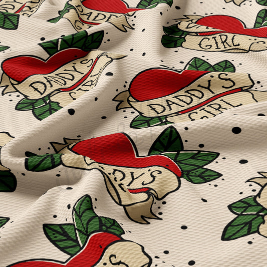 Daddys Girl Bullet Fabric AA1698