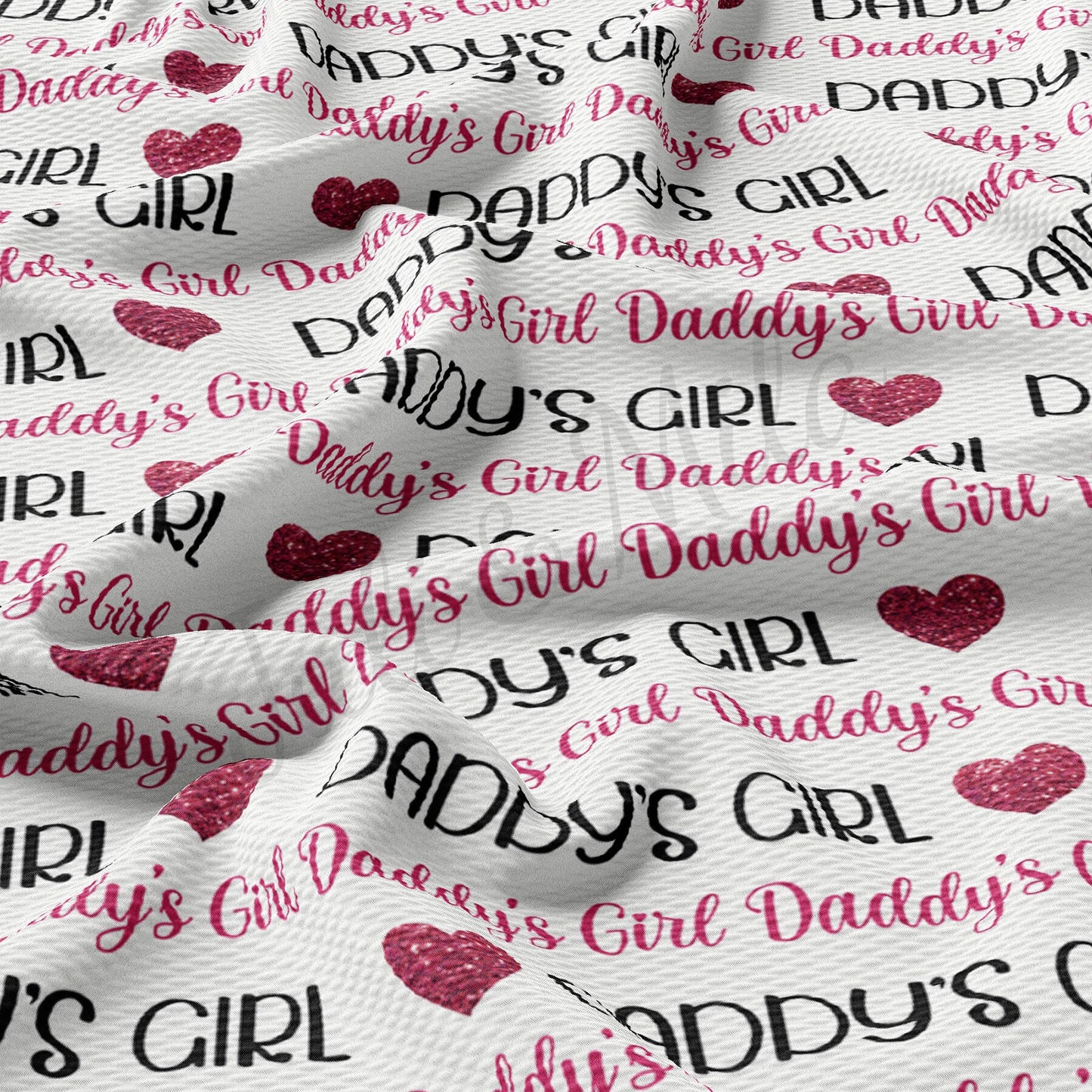 Daddys Girl Bullet Fabric AA1699