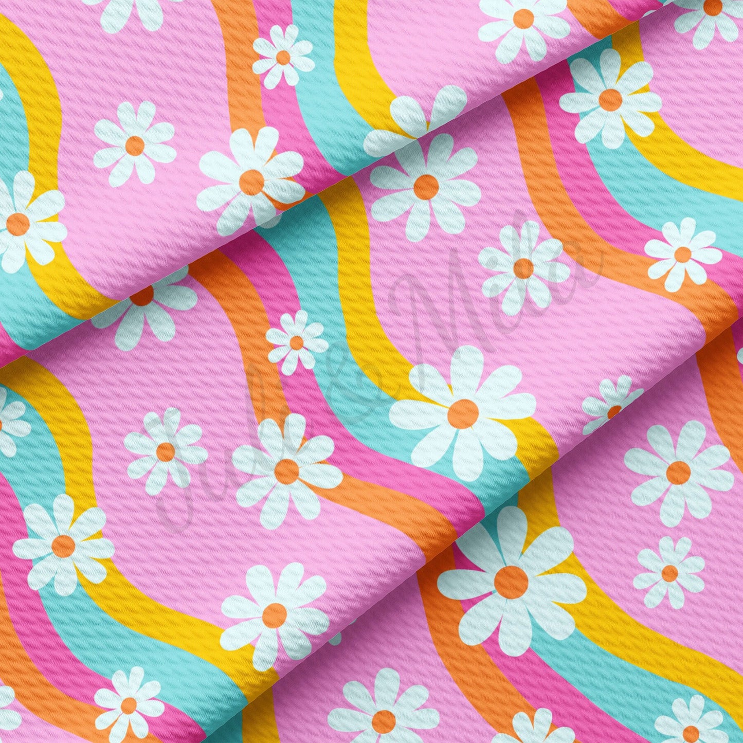 Floral Bullet Textured Fabric AA1700