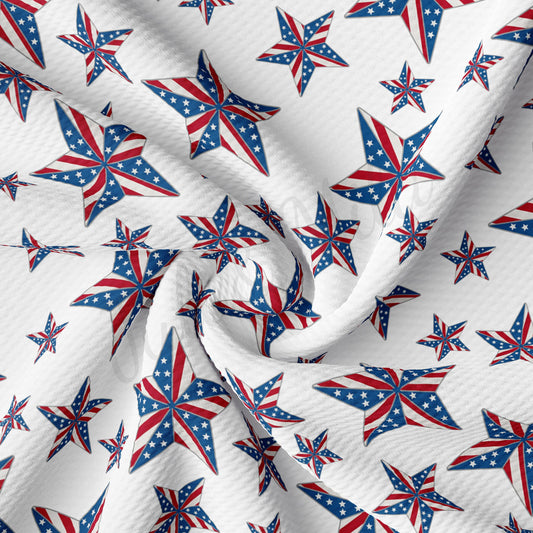 4th of July l Bullet Textured Fabric AA1722