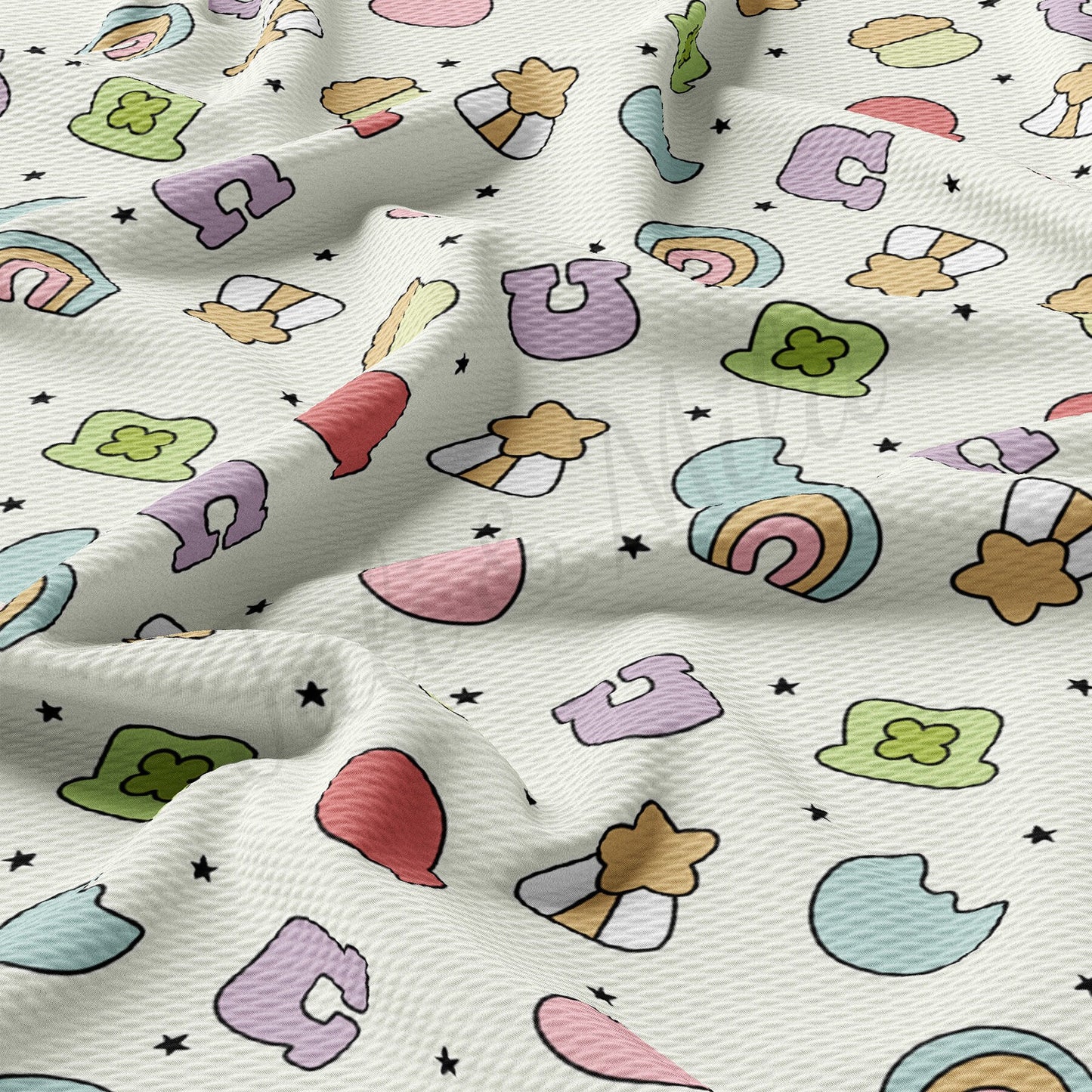 St. Patrick Bullet Textured Fabric AA1752