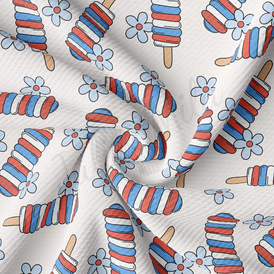 4th of July Bullet Textured Fabric AA1764