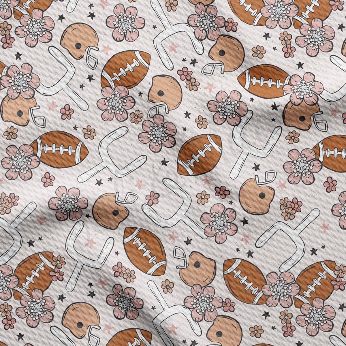 Football Bullet Textured Fabric AA1823