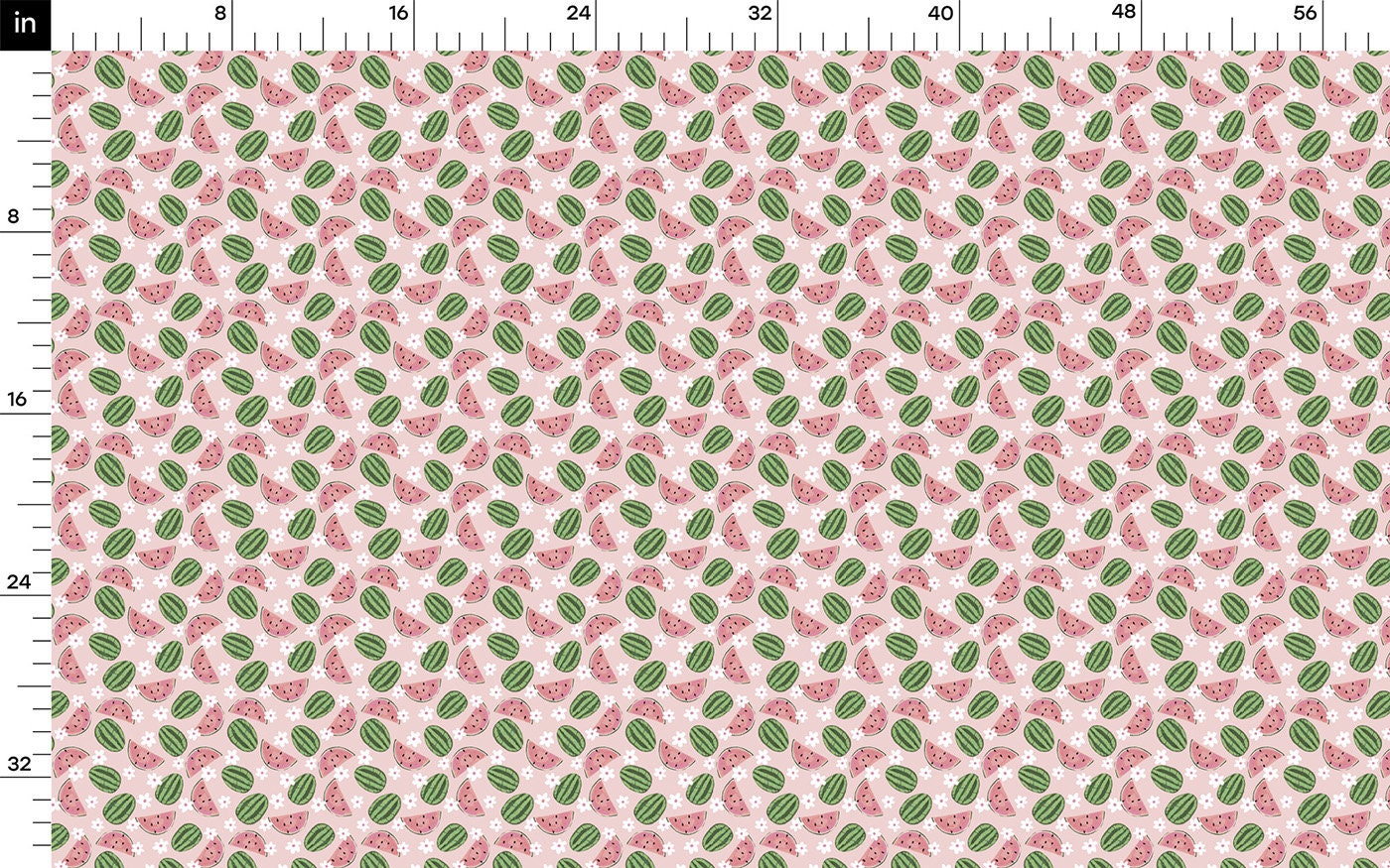 Watermelon Bullet Textured Fabric AA1851