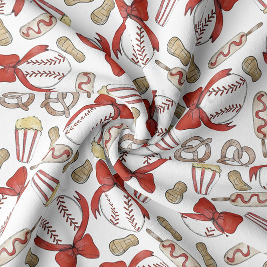 Baseball Double Brushed Polyester Fabric DBP1809