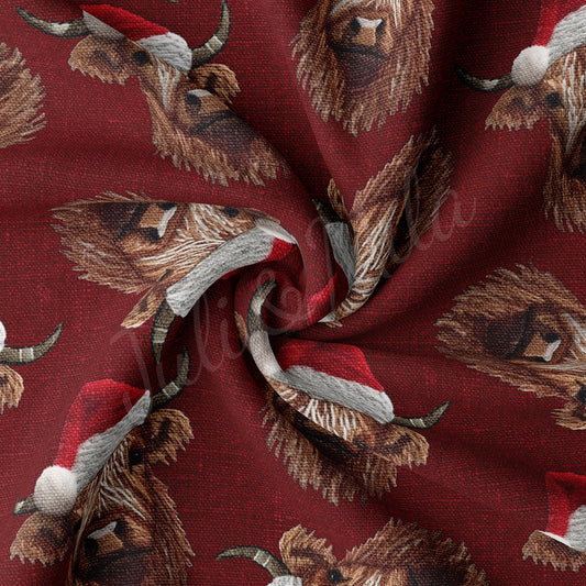 Christmas Double Brushed Polyester Fabric DBP1819