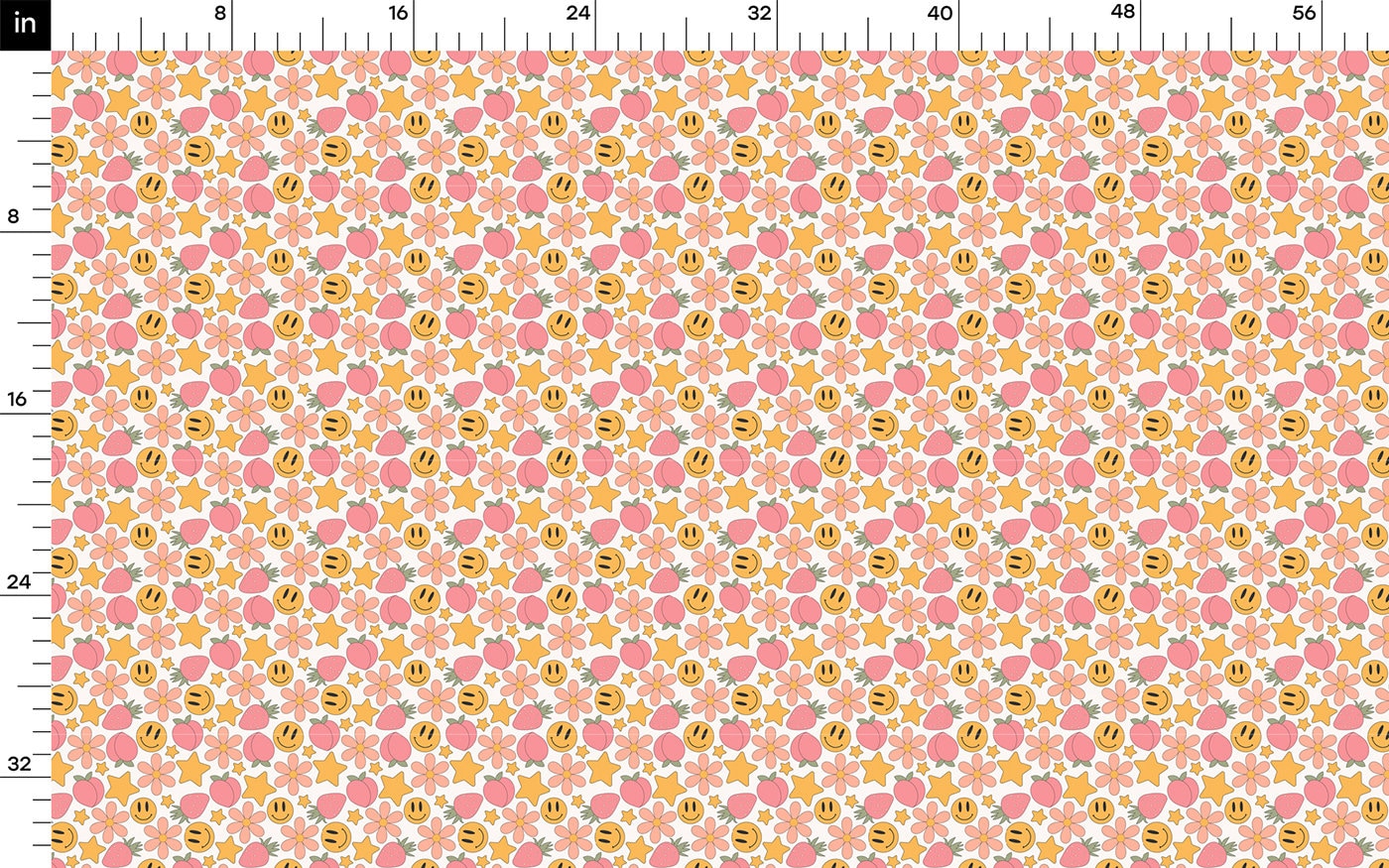 Peach Summer Bullet Textured Fabric AA1827