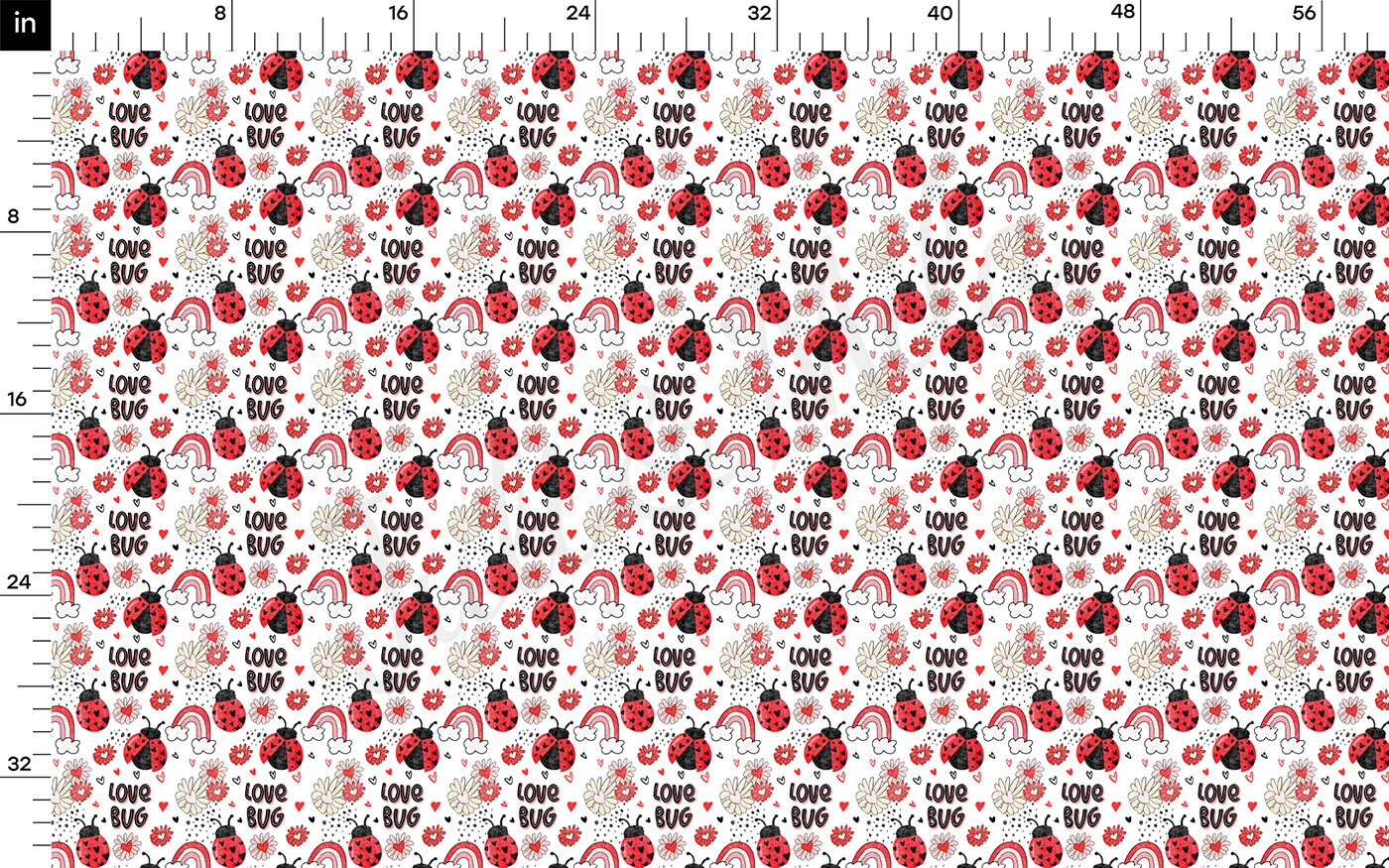 Love Bug Bullet Fabric AA1833