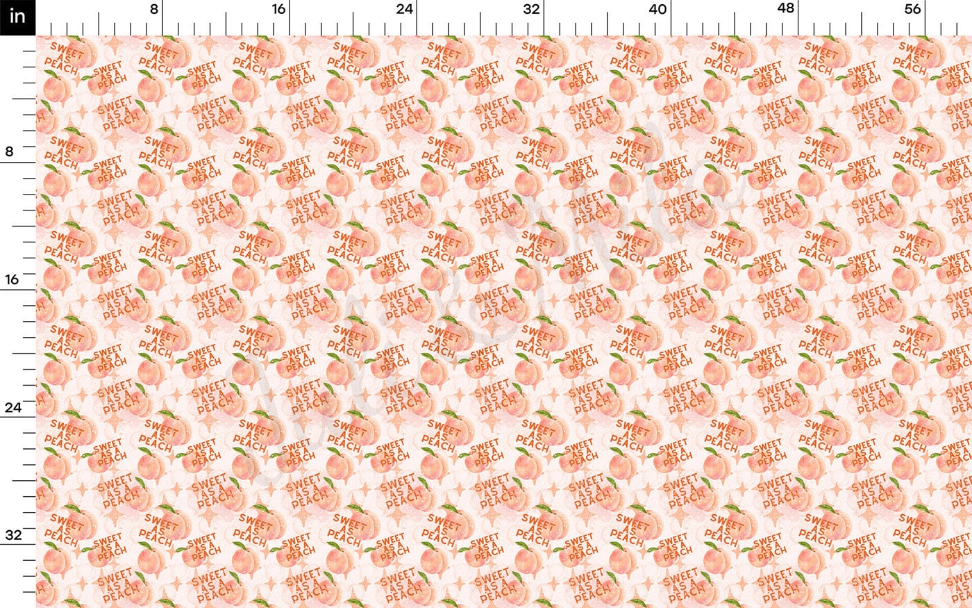 Sweet as peach Rib Knit Fabric RBK1845