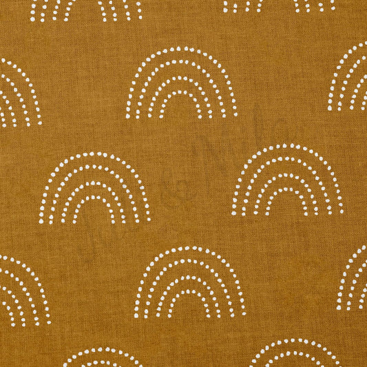 100% Cotton Fabric rainbows CTN258