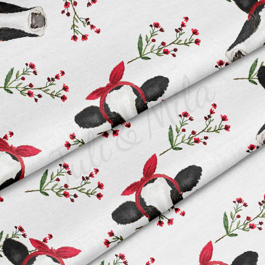 100% Cotton Fabric - Cotton cow CTN25