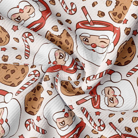 Christmas Liverpool Bullet Textured Fabric AA1957