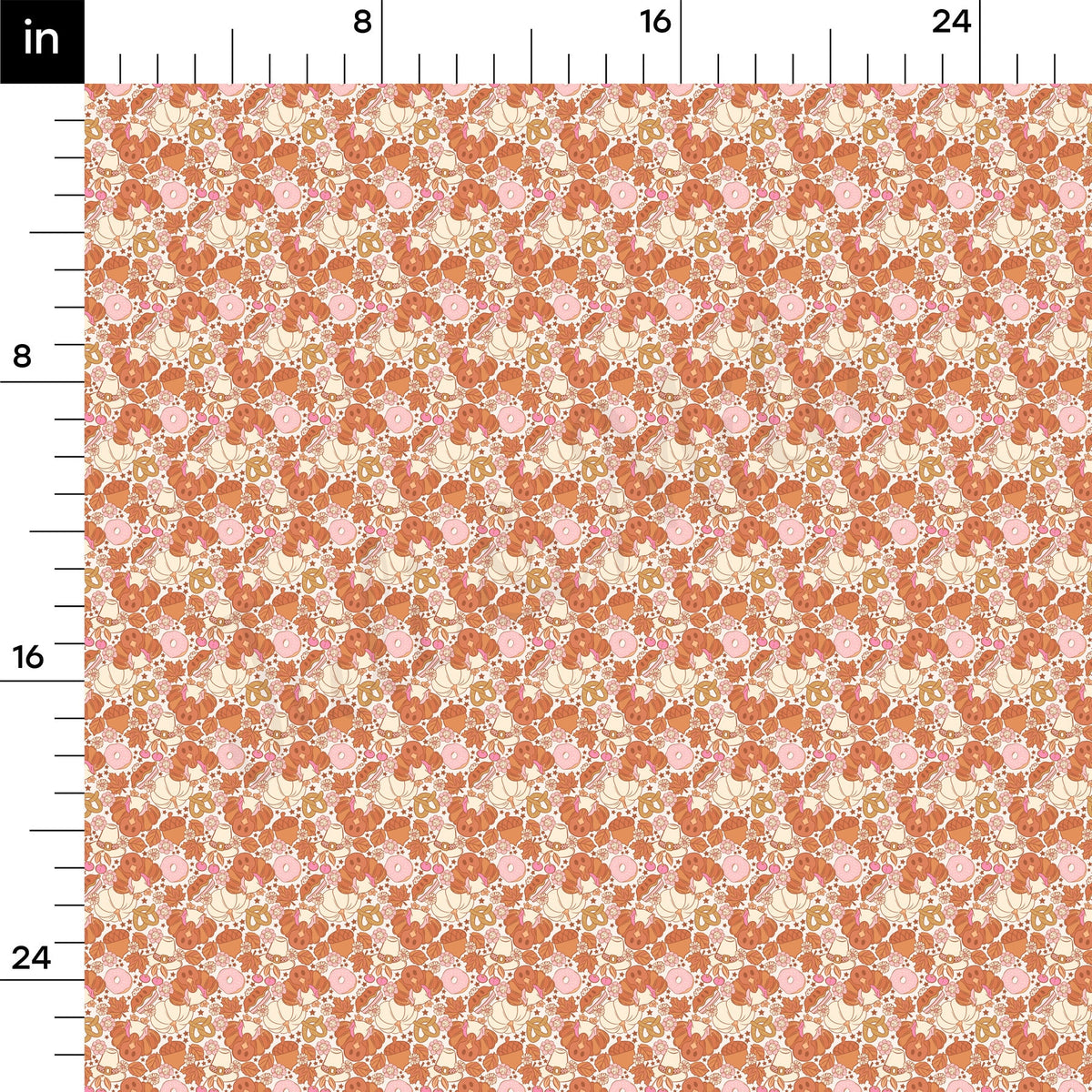 100% Cotton Fabric By the Yard Printed in USA Cotton Sateen - Cotton СTN1892 Thanksgiving Day